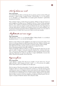 Le chef propose… Recettes